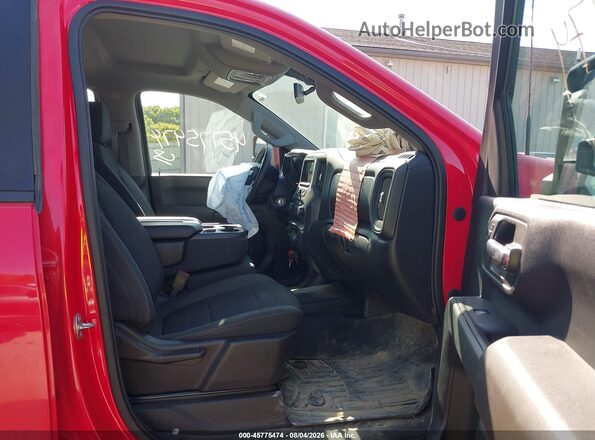 1GC2WLE7XMF248032 2021 CHEVROLET SILVERADO Red Вид салону спереду