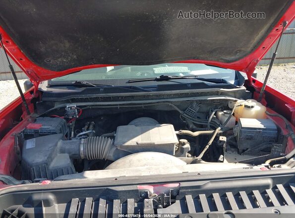 1GC2WLE7XMF248032 2021 CHEVROLET SILVERADO Red Вид ззаду