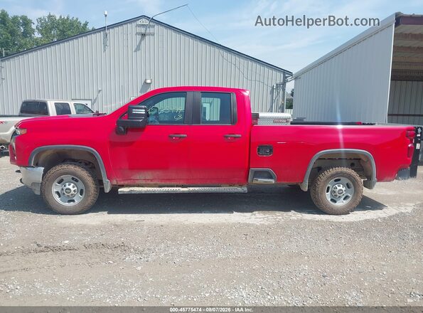 1GC2WLE7XMF248032 2021 CHEVROLET SILVERADO Red Панорамний вид салону 360°