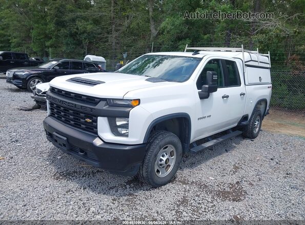 1GC2YLE7XMF298357 2021 CHEVROLET SILVERADO White Przód lewy