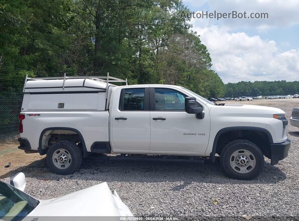 1GC2YLE7XMF298357 2021 CHEVROLET SILVERADO White Widok wnętrza z tyłu