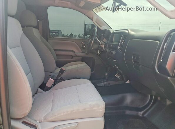 1GC3KYCG2HZ339400 2017 CHEVROLET SILVERADO Black Widok tylnych siedzeń