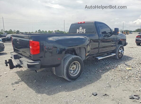 1GC3KYCG2HZ339400 2017 CHEVROLET SILVERADO Black Tył prawy