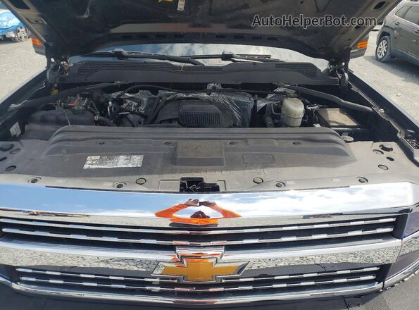 1GC3KYCG2HZ339400 2017 CHEVROLET SILVERADO Black Widok wnętrza z tyłu