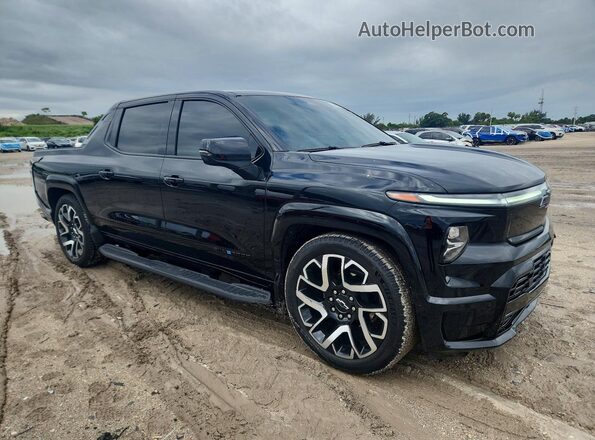 1GC40ZEL2RU300525 2024 CHEVROLET SILVERADO Черный Передняя правая четверть