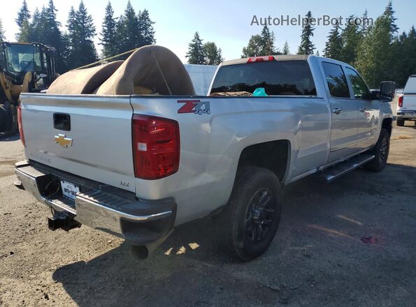 1GC4K0CY3JF106213 2018 CHEVROLET SILVERADO Gray უკანა მარჯვენა