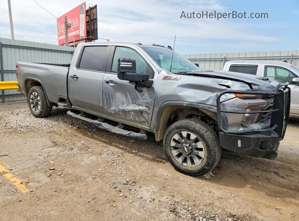 1GC4KME78SF293185 2025 CHEVROLET SILVERADO Серебряный Передняя правая четверть