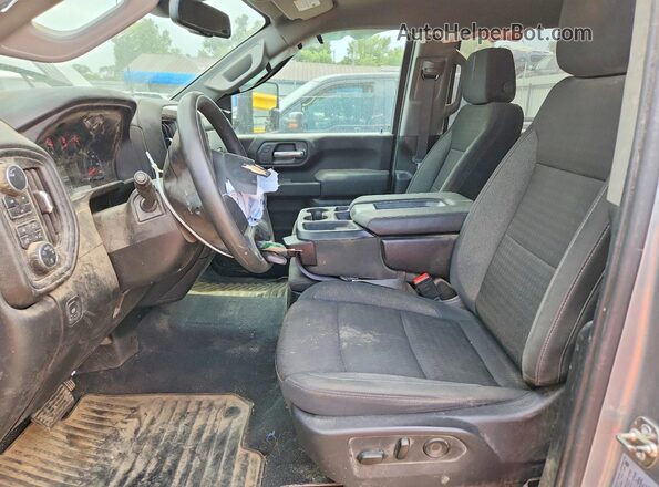 1GC4KME78SF293185 2025 CHEVROLET SILVERADO Серебряный Вид салона спереди