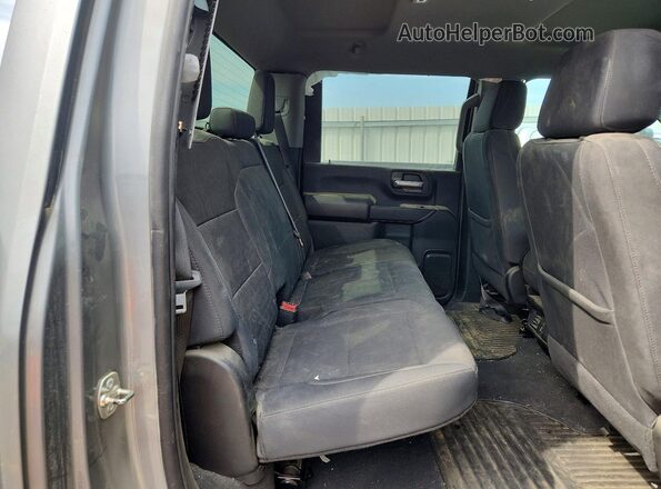 1GC4KME78SF293185 2025 CHEVROLET SILVERADO Серебряный Вид задних сидений