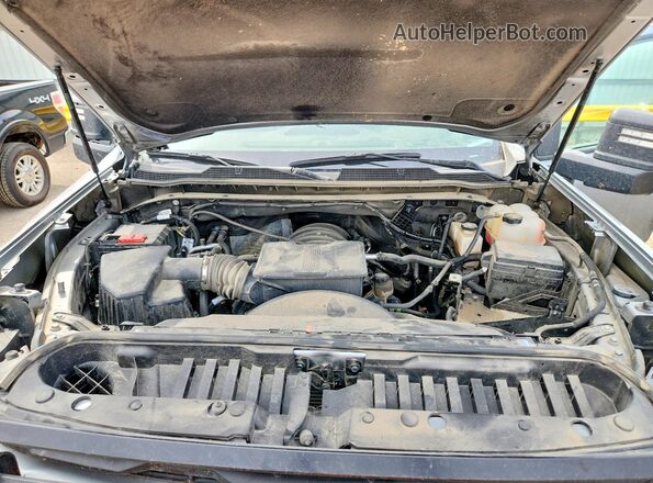 1GC4KME78SF293185 2025 CHEVROLET SILVERADO Серебряный Вид задней части салона