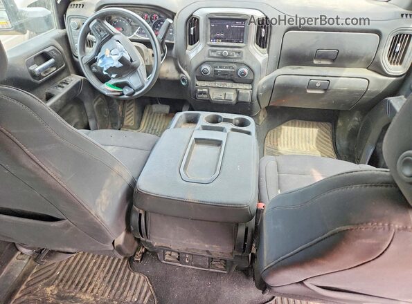 1GC4KME78SF293185 2025 CHEVROLET SILVERADO Серебряный Вид панели приборов