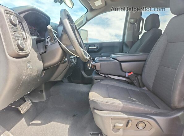 1GC4KME79SF366290 2025 CHEVROLET SILVERADO White Widok wnętrza z przodu