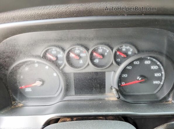 1GC4KMEY7SF170292 2025 CHEVROLET SILVERADO White Widok zestawu wskaźników
