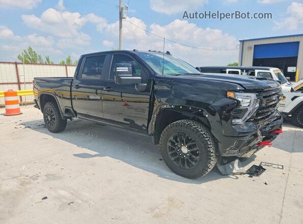 1GC4KNEY4TF219469 2026 CHEVROLET SILVERADO Black Передня права чверть