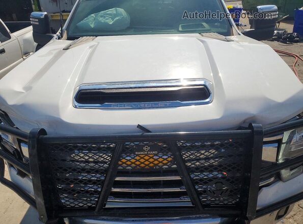 1GC4KPEY3SF358034 2025 CHEVROLET SILVERADO White უკანა სალონის ხედი