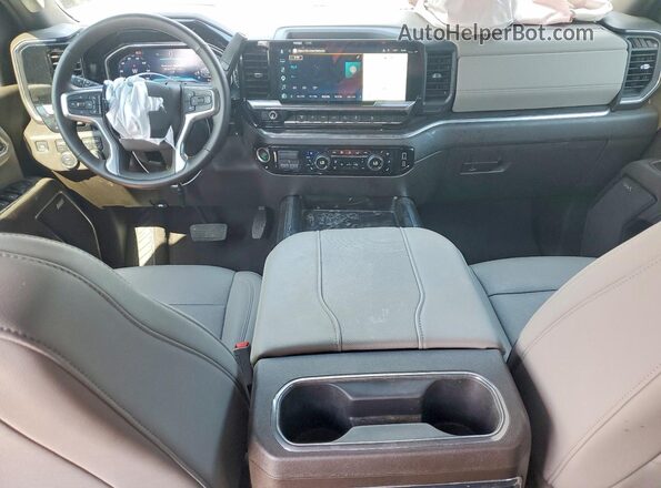 1GC4KPEY3SF358034 2025 CHEVROLET SILVERADO White წინა პანელის ხედი