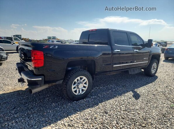 1GC4KXCYXKF250044 2019 CHEVROLET SILVERADO Black უკანა მარჯვენა