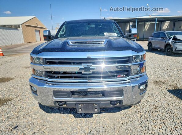 1GC4KXCYXKF250044 2019 CHEVROLET SILVERADO Black წინა ხედი