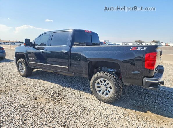 1GC4KXCYXKF250044 2019 CHEVROLET SILVERADO Black უკანა მარცხენა