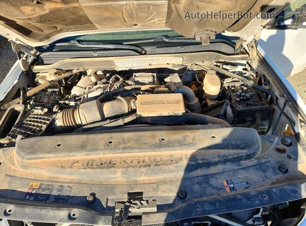 1GC4KYEY0HF232101 2017 CHEVROLET SILVERADO White Widok wnętrza z tyłu