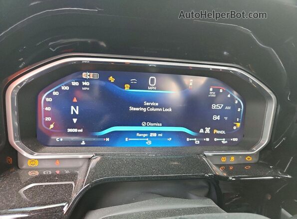 1GC4KYEY2TF278294 2026 CHEVROLET SILVERADO Белый Вид щитка приборов