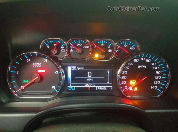 1GC4KZCY3HF229041 2017 CHEVROLET SILVERADO Silver 