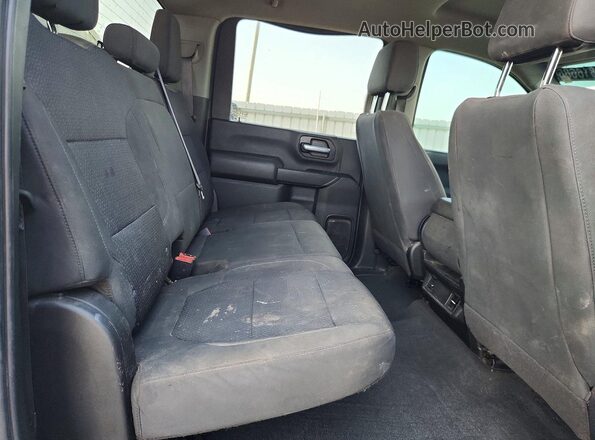1GC4YLE78MF165458 2021 CHEVROLET SILVERADO White Vista de los asientos traseros