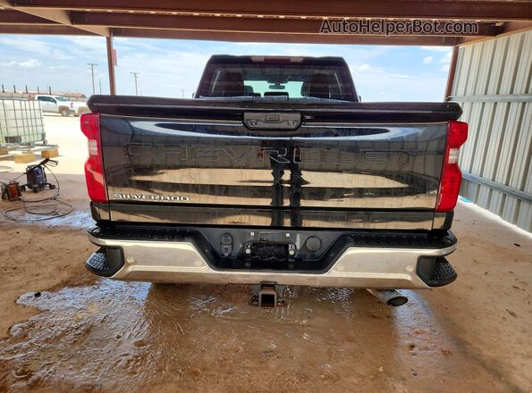 1GC4YLE79NF264534 2022 CHEVROLET SILVERADO Black Вид ззаду