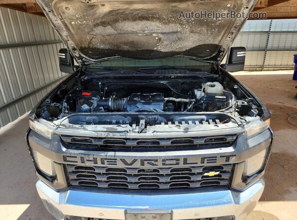 1GC4YLE79NF264534 2022 CHEVROLET SILVERADO Black Вид задньої частини салону