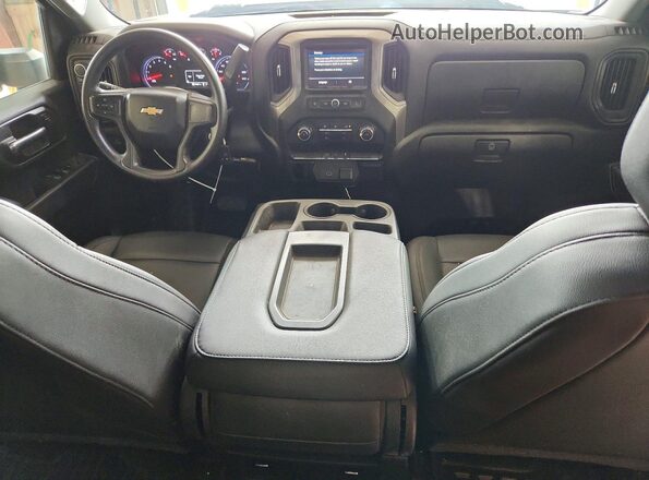 1GC4YLE7XLF110346 2020 CHEVROLET SILVERADO Белый Вид панели приборов