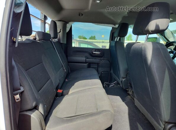 1GC4YME76LF109314 2020 CHEVROLET SILVERADO White Вид задніх сидінь
