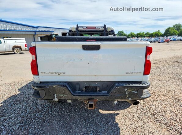 1GC4YME76LF109314 2020 CHEVROLET SILVERADO White Вид ззаду