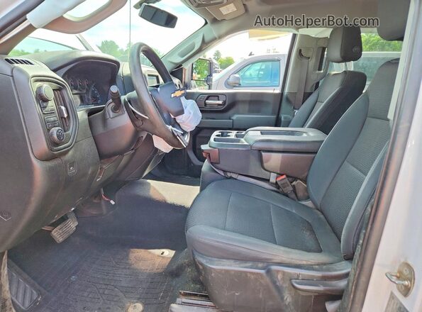 1GC4YME76LF109314 2020 CHEVROLET SILVERADO White Вид салону спереду