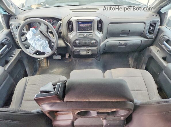 1GC4YME76LF274232 2020 CHEVROLET SILVERADO Угольный Вид панели приборов
