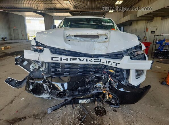 1GC4YME78NF211779 2022 CHEVROLET SILVERADO White წინა ხედი