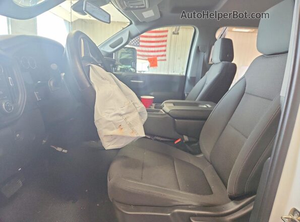 1GC4YME78NF211779 2022 CHEVROLET SILVERADO White წინა სალონის ხედი