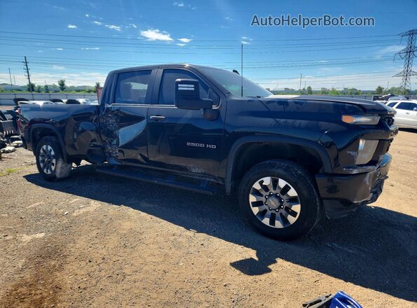 1GC4YME7XMF161238 2021 CHEVROLET SILVERADO Black Front right