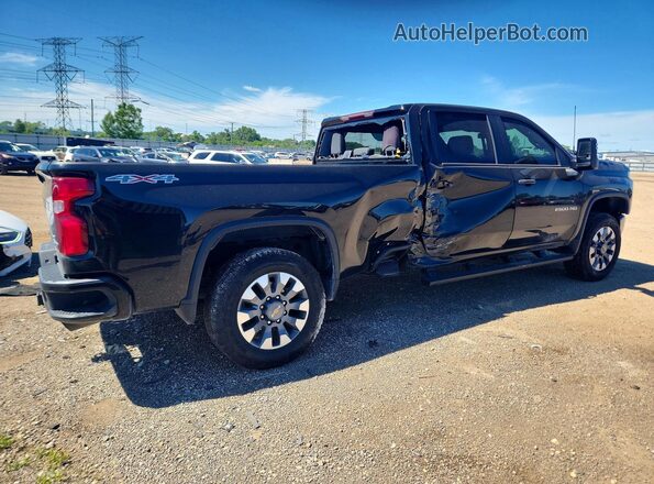 1GC4YME7XMF161238 2021 CHEVROLET SILVERADO Black Rear right