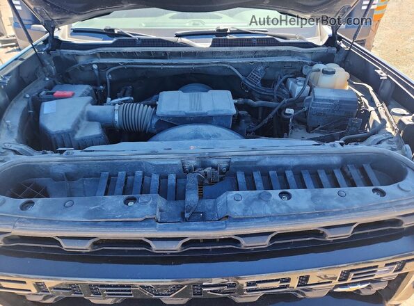 1GC4YME7XMF161238 2021 CHEVROLET SILVERADO Black Rear interior view