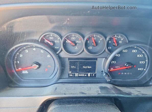1GC4YME7XMF161238 2021 CHEVROLET SILVERADO Black Instrument cluster view