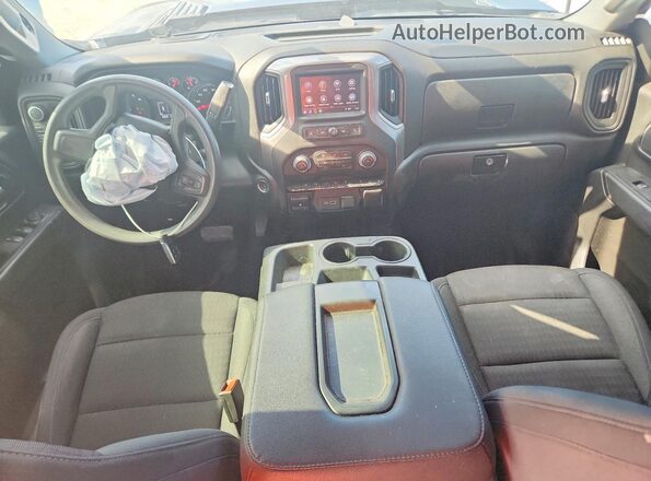 1GC4YME7XRF117828 2024 CHEVROLET SILVERADO Black Вид панелі приладів
