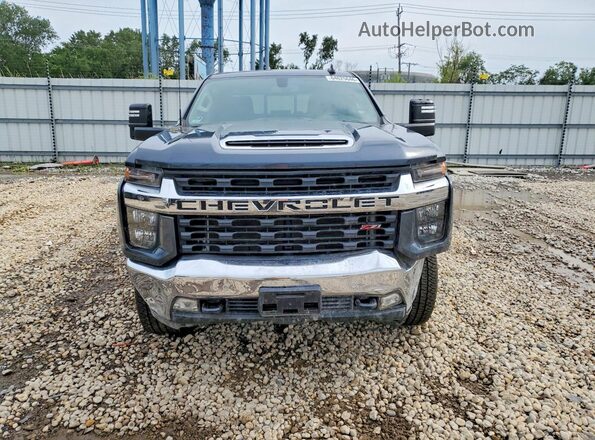1GC4YNE73LF277465 2020 CHEVROLET SILVERADO Blue Widok z przodu
