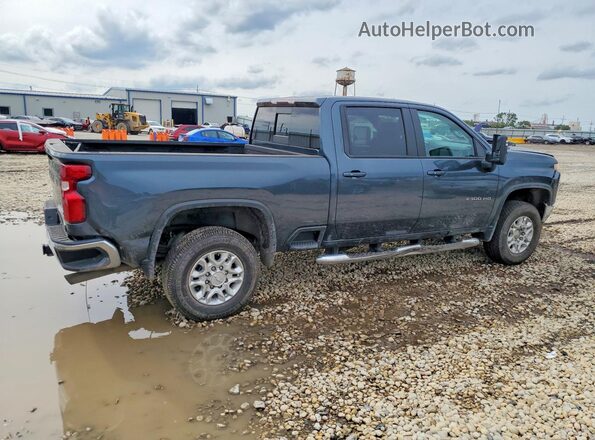 1GC4YNE73LF277465 2020 CHEVROLET SILVERADO Blue Tył prawy