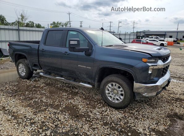 1GC4YNE73LF277465 2020 CHEVROLET SILVERADO Blue Przód prawy