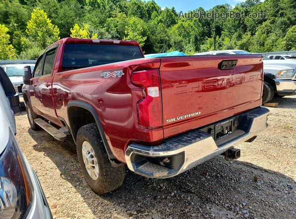 1GC4YNE73NF268302 2022 CHEVROLET SILVERADO Red Trasero izquierdo