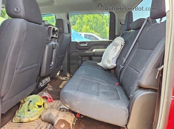1GC4YNE73NF268302 2022 CHEVROLET SILVERADO Red Vista interior trasera