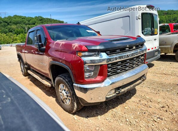 1GC4YNE73NF268302 2022 CHEVROLET SILVERADO Red Delantero derecho