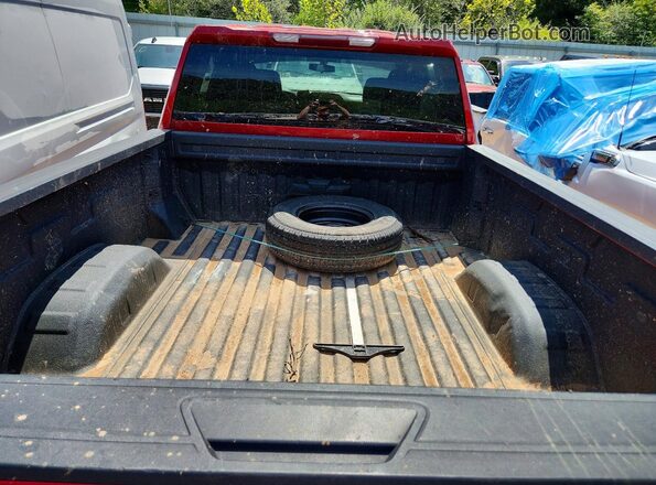 1GC4YNE73NF268302 2022 CHEVROLET SILVERADO Red Vista de los asientos traseros