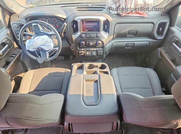 1GC4YNE75LF207868 2020 CHEVROLET SILVERADO Blue Vista del salpicadero
