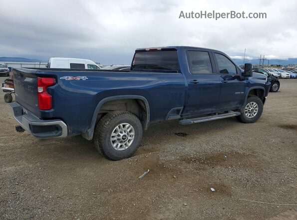 1GC4YNE78MF126008 2021 CHEVROLET SILVERADO Blue Trasero derecho